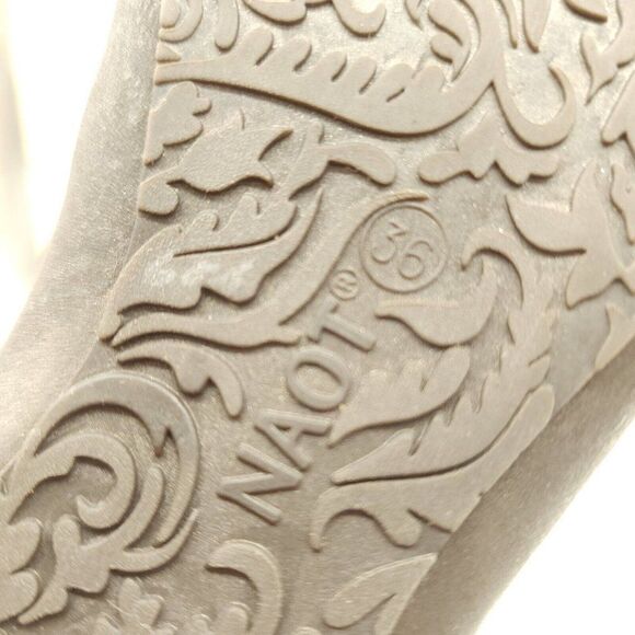 Naot Womens Sandals Sz 5 36 Tan Ankle Strap Open Toe Comfort Shoes Retro Y2K - Picture 8 of 9